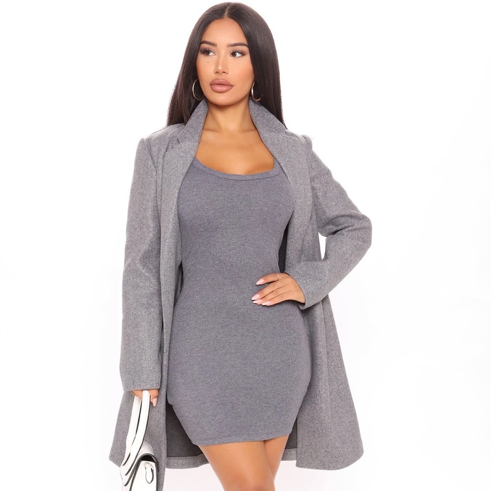 Grey Trench Coat